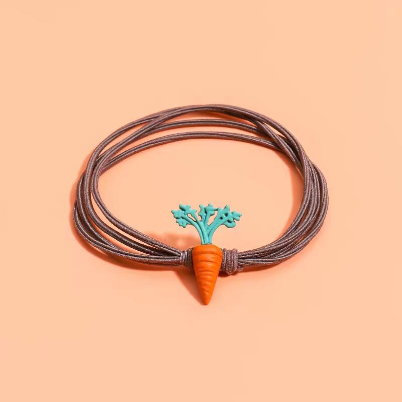 [HCM][COMBO4]Dây Buộc Tóc Hình Rau Củ P058