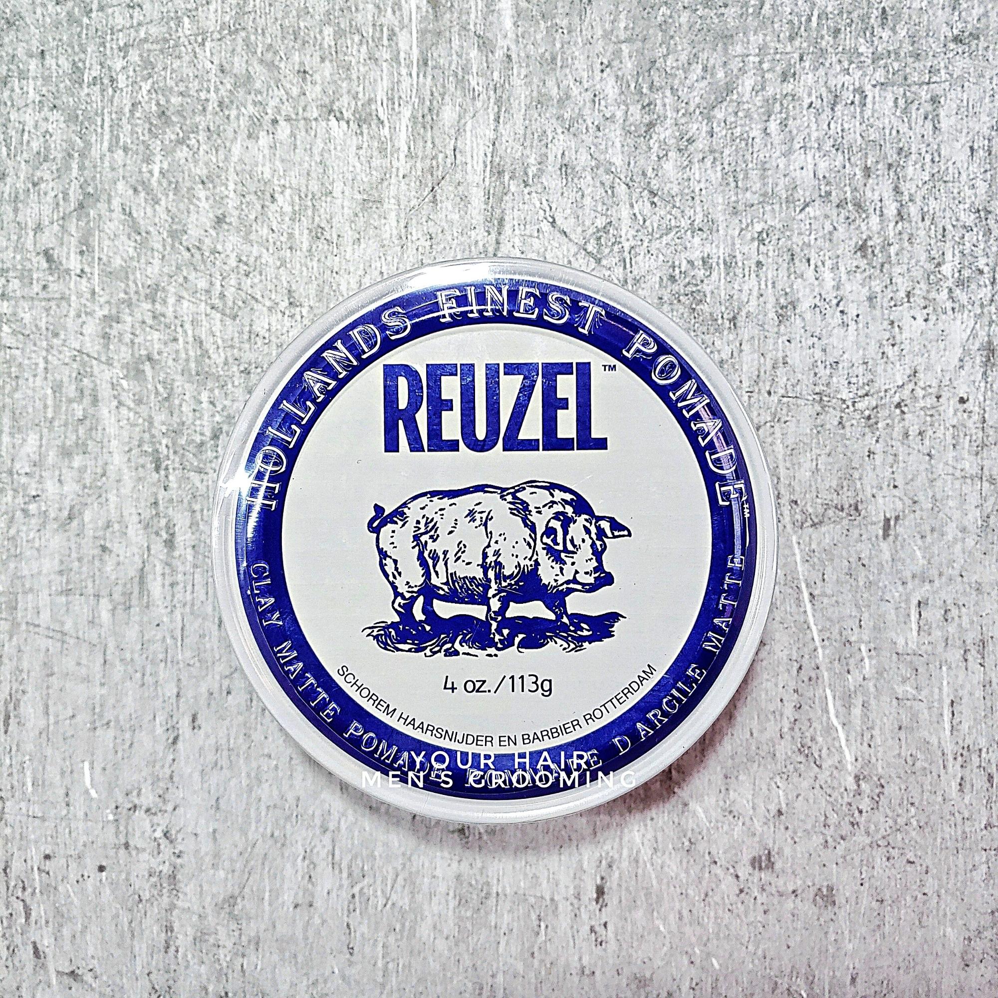 Sáp vuốt tóc Reuzel Clay Matte Pomade - 35g & 113g
