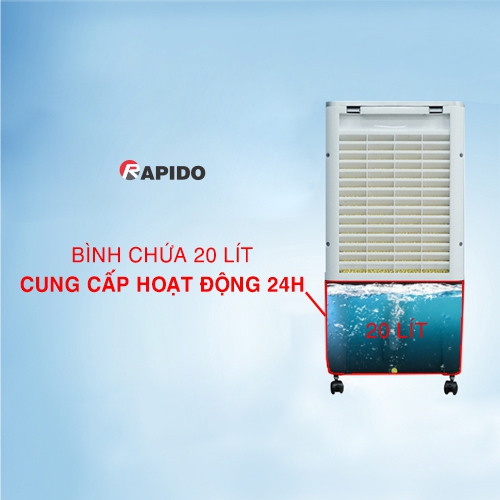 Quạt điều hòa không khí Rapido 3000-D