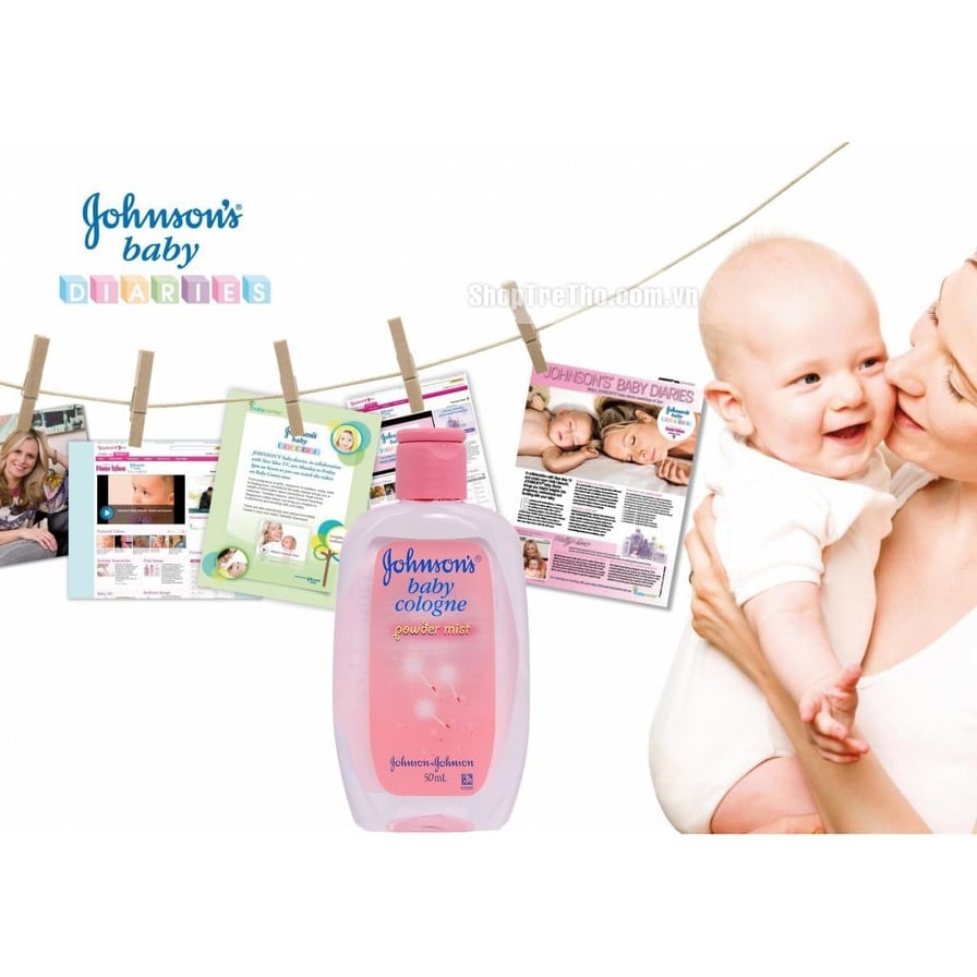 Nước hoa Johnson's Baby 125ml
