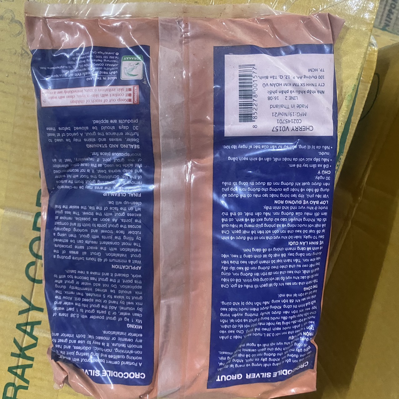 Keo chà Ron cá Sấu 1 Kg Thái Lan