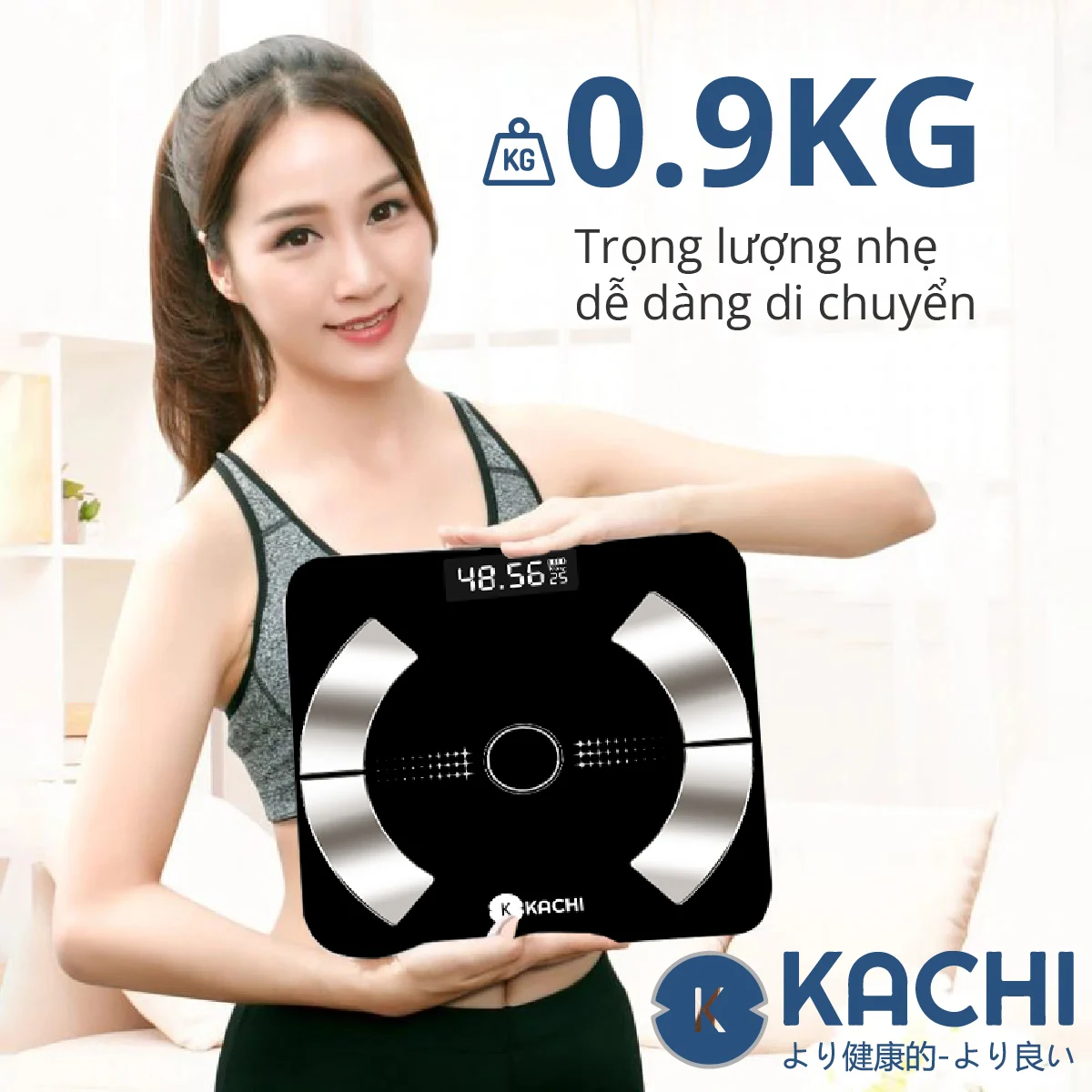 Cân Điên Tử Phân Tích Chỉ Số Cơ Thể Kachi