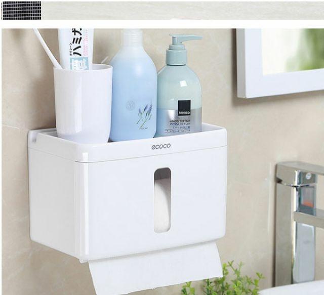 Hộp đựng giấy vệ sinh đa năng Ecoco