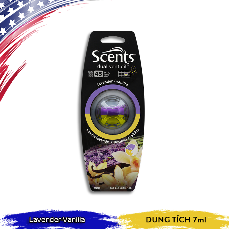 Nước hoa kẹp cửa gió SCENTS (Nhập khẩu chính hãng USA)