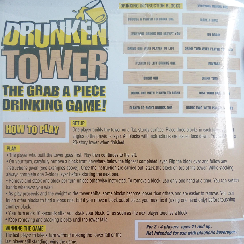 Rút Gỗ Drunken Tower