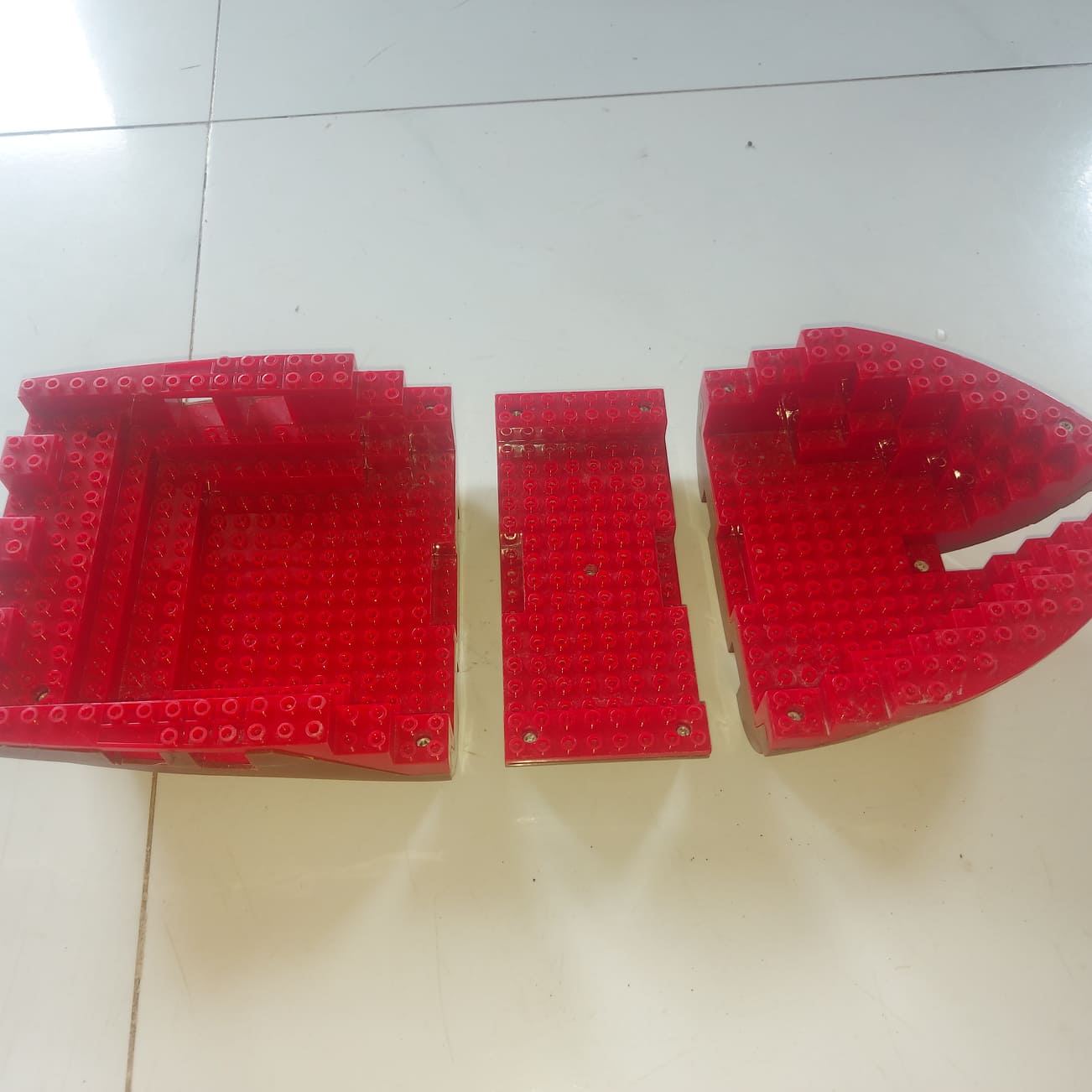 TÀU LEGO NÂU ĐỎ CỞ LỚN