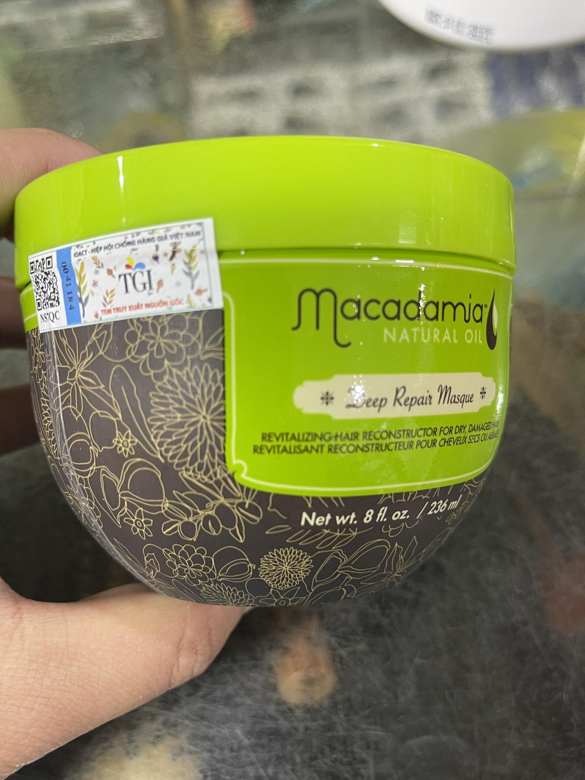 Dầu ủ tóc cao cấp Macadamia Deep Repair Masque của Mỹ 470ml