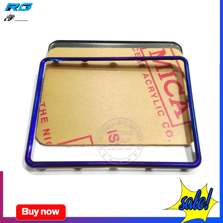 [HCM]Khung biển số xe titan dành cho xe máy