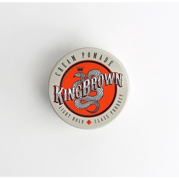 [HCM] Sáp Vuốt Tóc King Brown Cream Pomade - Premium Pomade 75g