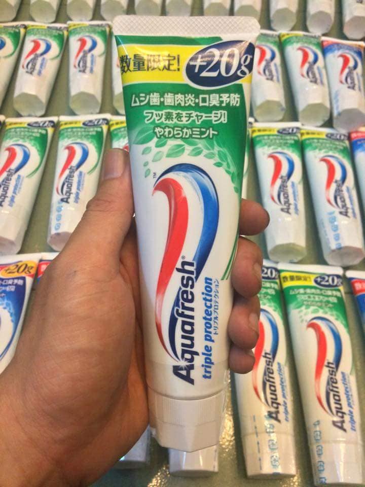Kem Đánh Răng Aquafresh Nhật Bản 160g