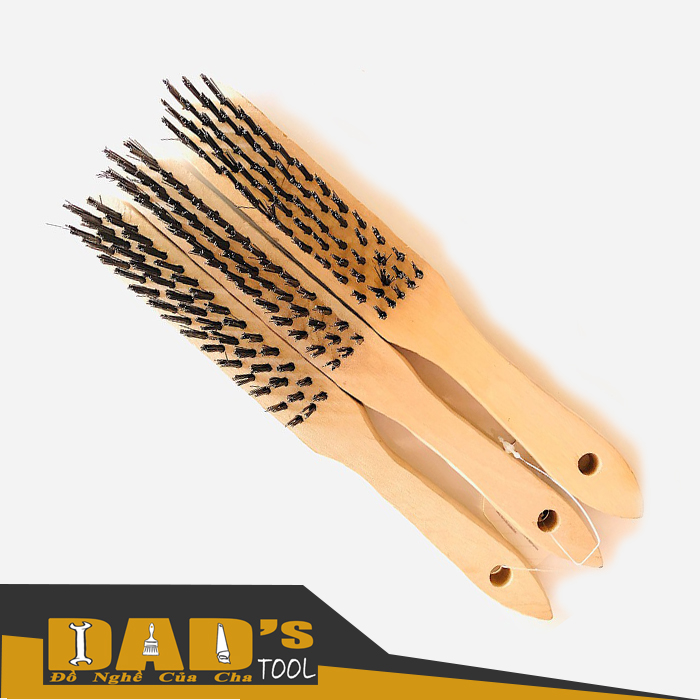 BÀN CHẢI SẮT CÁN GỖ - TOLSEN 32061/2/3