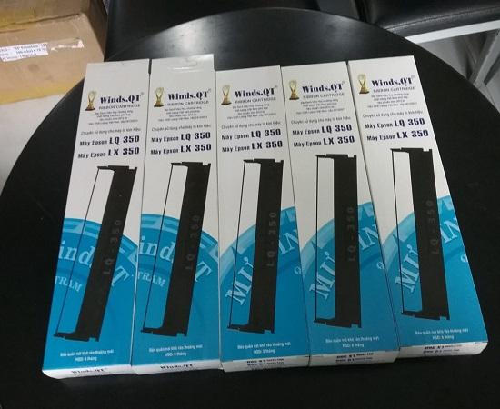 Bộ 2 Ribbon cho Epson LQ 350, LX 350 chất lượng cao, in đậm, rõ nét. Là ruy băng, băng mực, rubang, hộp mực cho máy in kim