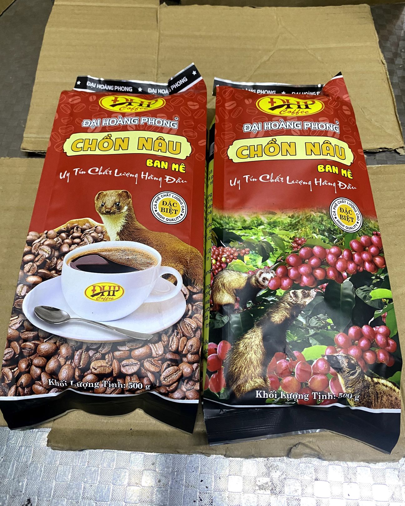 CÀ PHÊ CHỒN NÂU BAN MÊ 500g