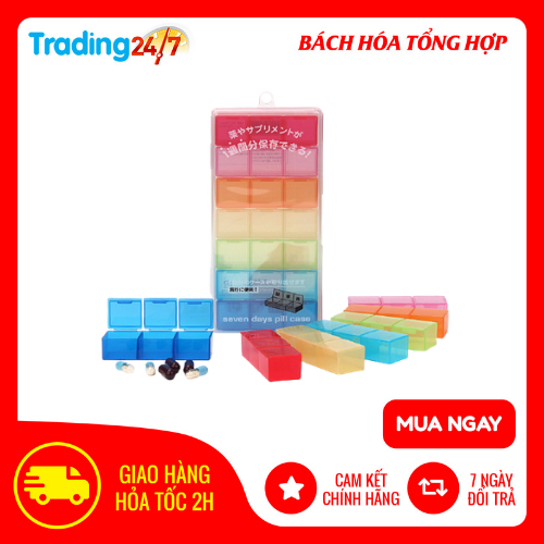 Hộp đựng thuốc 7 ngày Yamada Nội địa Nhật Bản