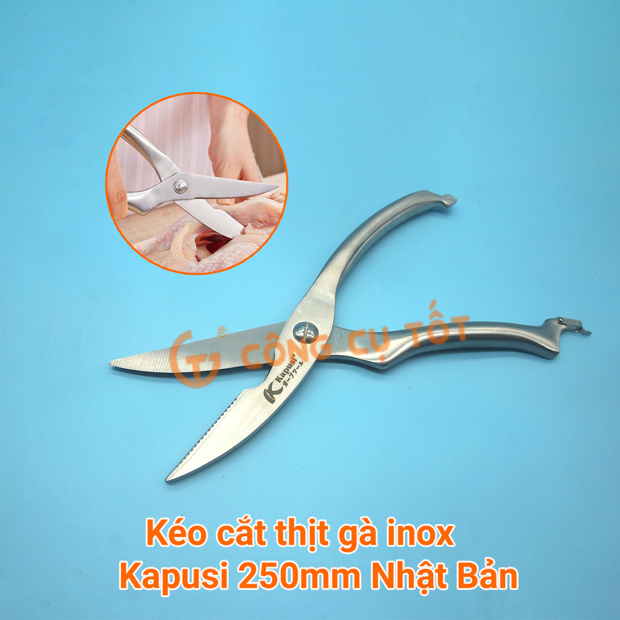 Kéo cắt gà Kapusi Nhật Bản