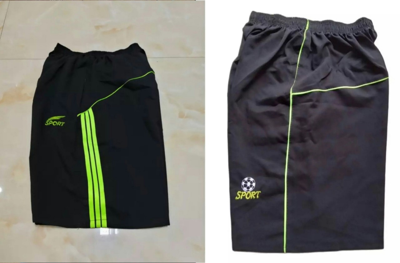 Quần đùi short nam dù gió có co giãn nhẹ combo 3 cái 100k