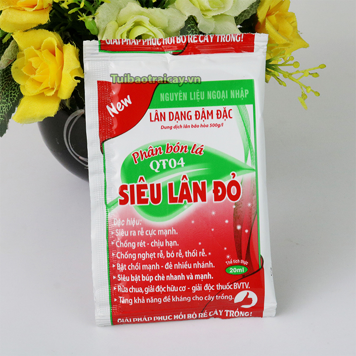 Siêu lân đỏ ra rễ cực mạnh gói 20ml