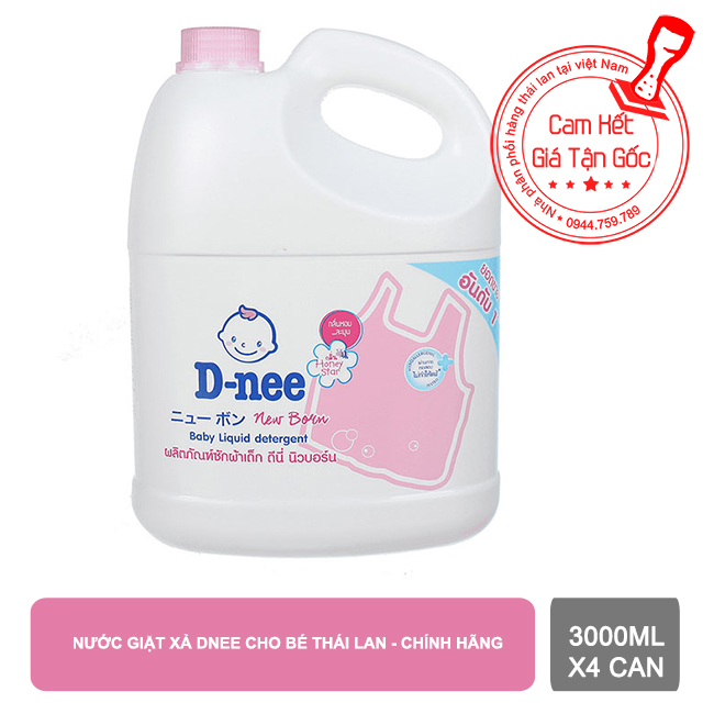 Nước giặt Dnee thái lan cho bé 2800ml - [ Mẫu màu ngẫu nhiên ]