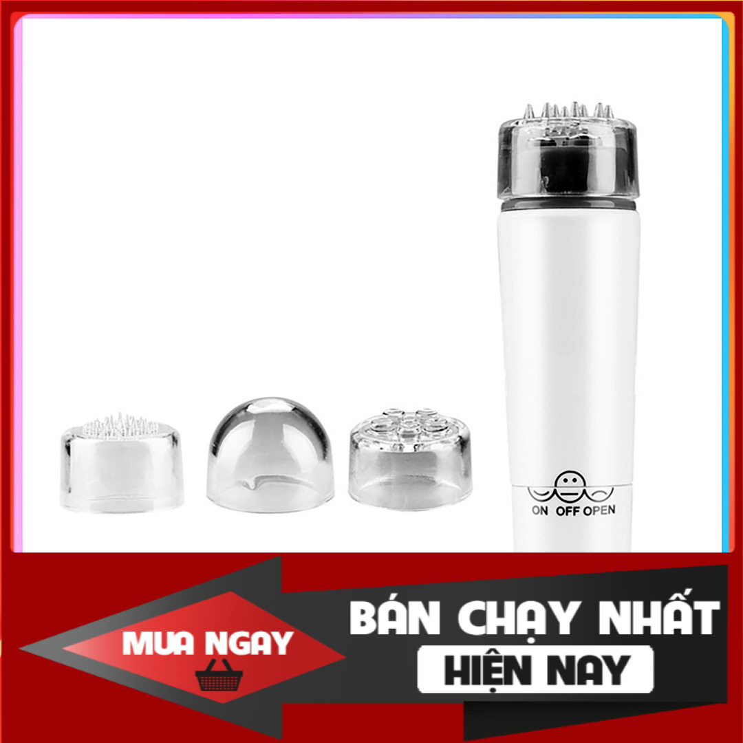 Bút Massage Gậy massage cầm tay đa năng 4 đầu massage