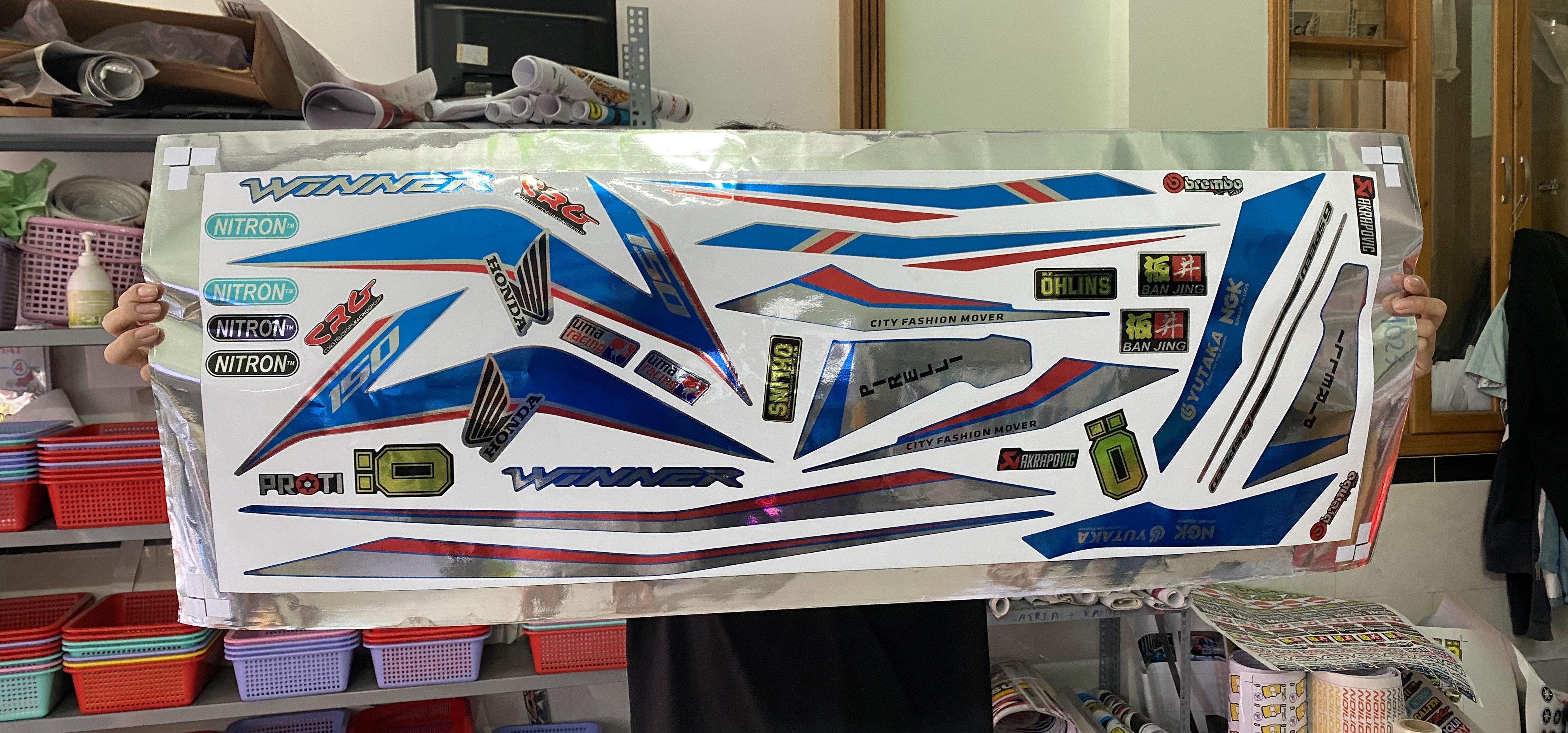 Tem rời winner crom