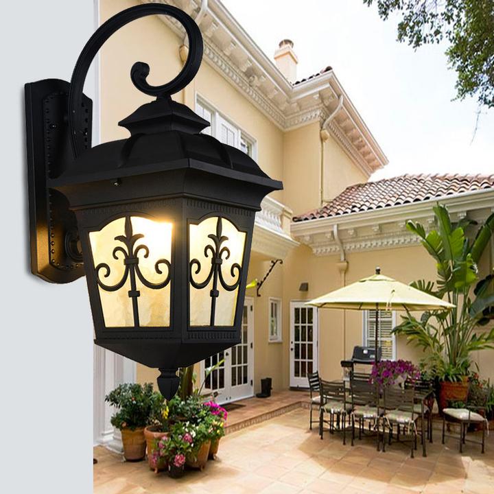 Đèn tường trang trí  - đèn cầu thang - đèn trang trí hiên nhà , cột nhà - TẶNG KÈM BÓNG ĐÈN TIẾT KIỆM ĐIỆN