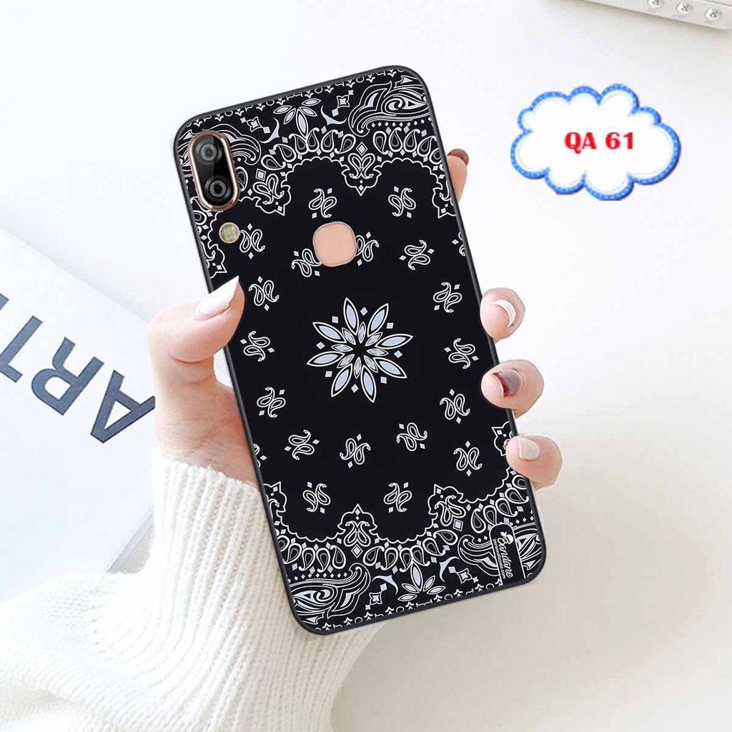 Ốp Vsmart Bee / Bee3 / Active1 / Active 1 Plus thương hiệu hoa văn trắng đen