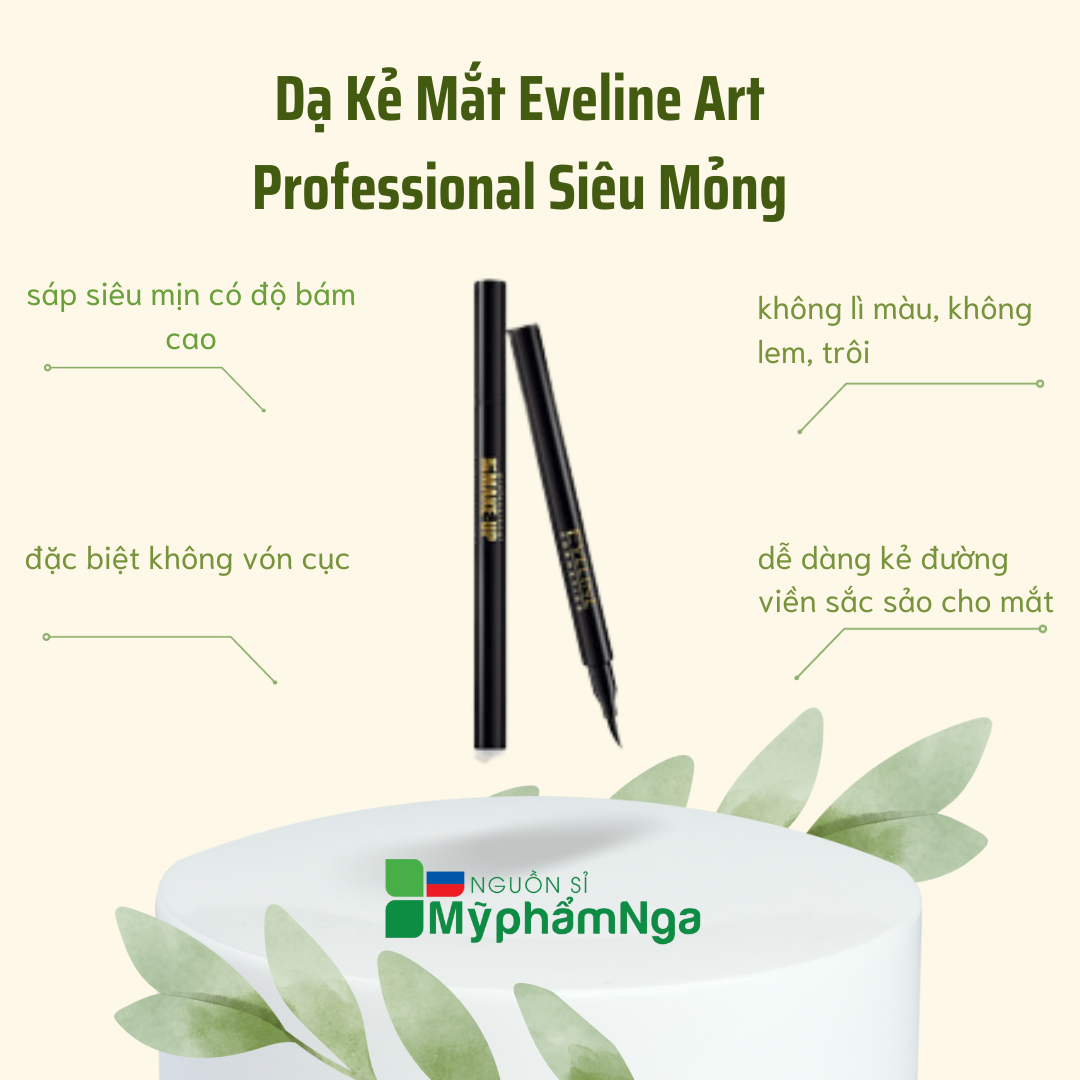 [HCM]Dạ kẻ mắt Eveline - Kẻ mắt nước Eveline