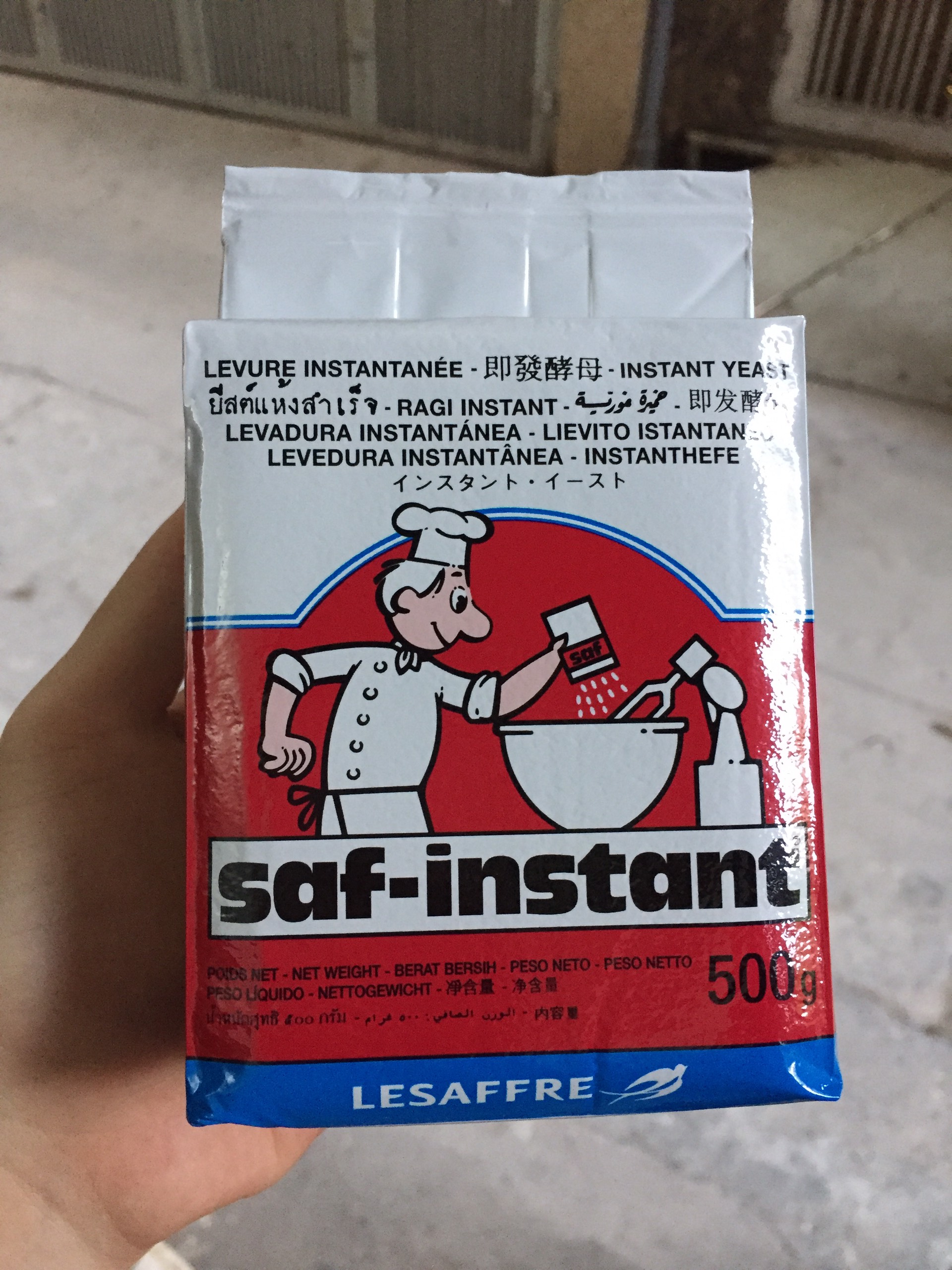 Men Khô Hiệu Đầu Bếp SAF - Instant Đỏ 500gr