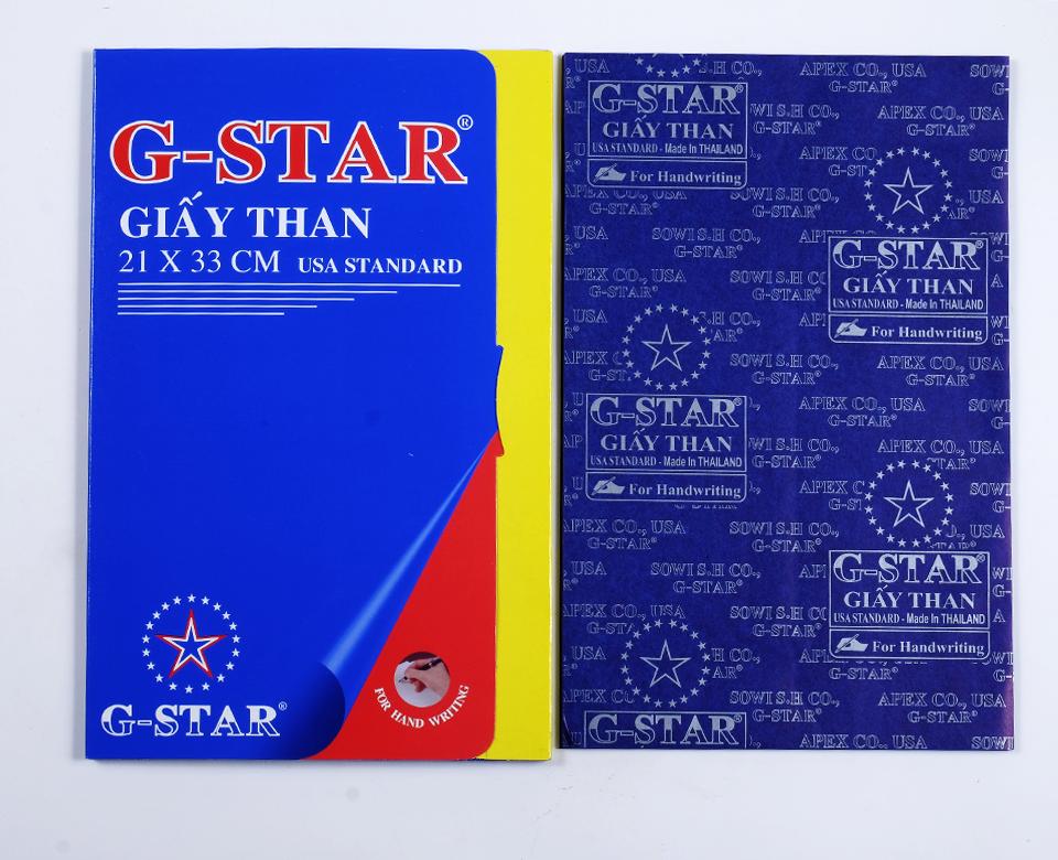 Giấy than G-Star loại tốt 1 XẤP/100 TỜ
