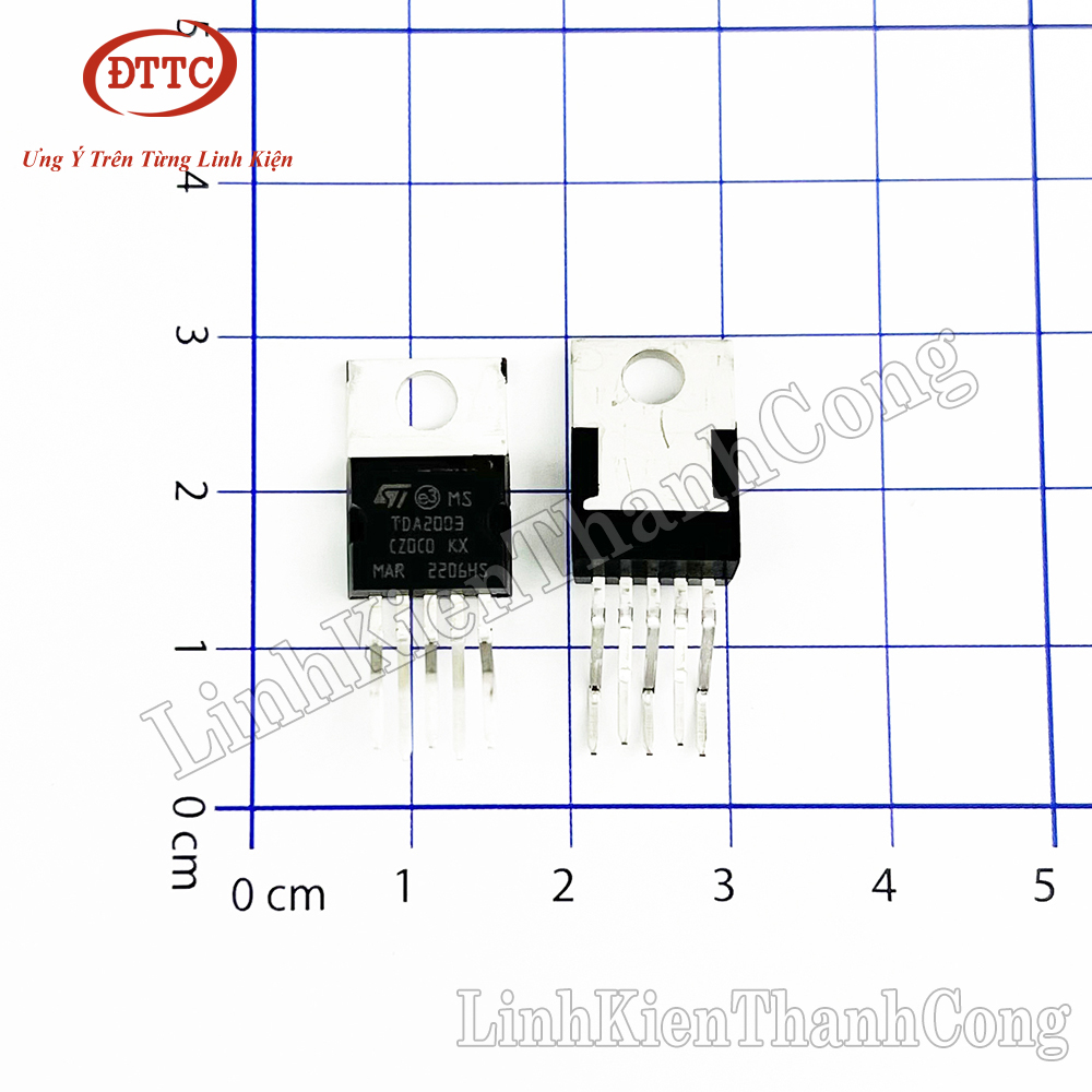 Ic khuếch đại tda2003 to220-5