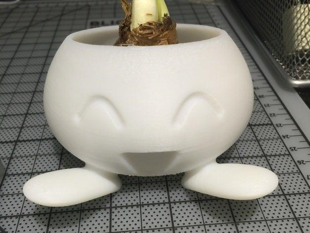 Chậu cây pokemon siêu dễ thương - Cute Oddish planter