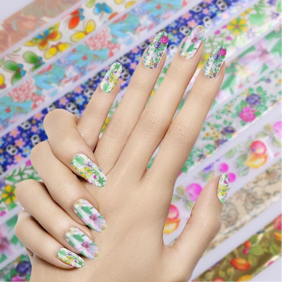 Giấy Foil Hologram Dán Móng Nghệ Thuật 2.5*100cm