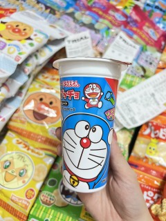 Bánh phủ socola Cappuccino Doraemon Lotte Nhật (38g) bay air_Date 11 2022 thumbnail