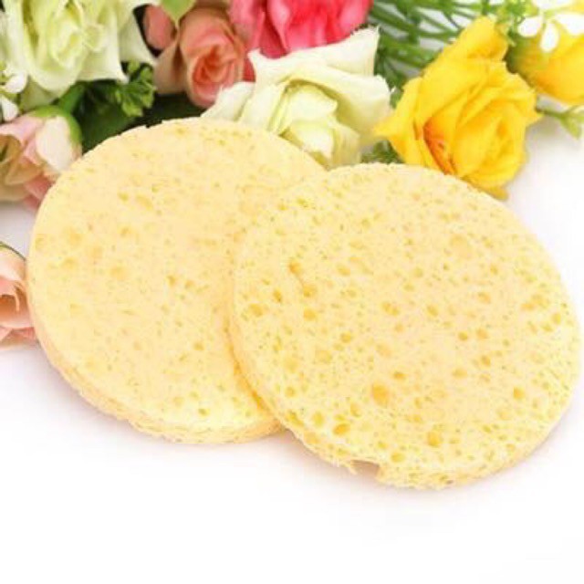 Miếng mút rửa mặt bọt biển Hàn Quốc