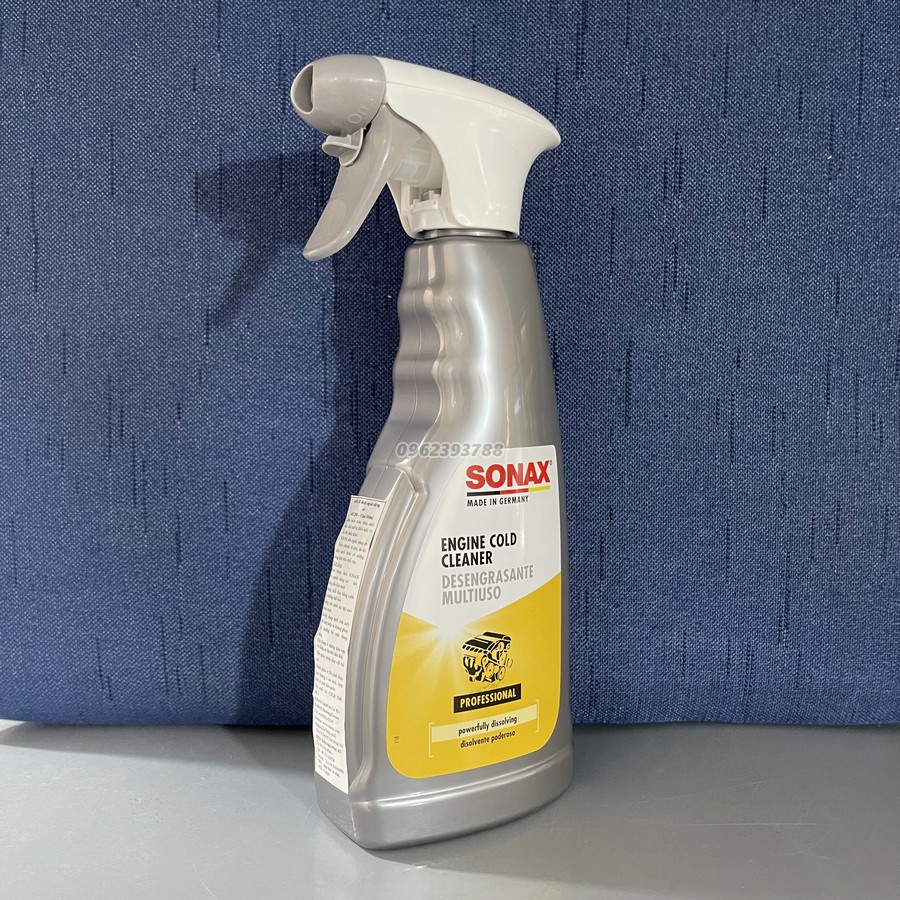 Dung dịch vệ sinh khoang động cơ Sonax Engine cold cleaner 500ml