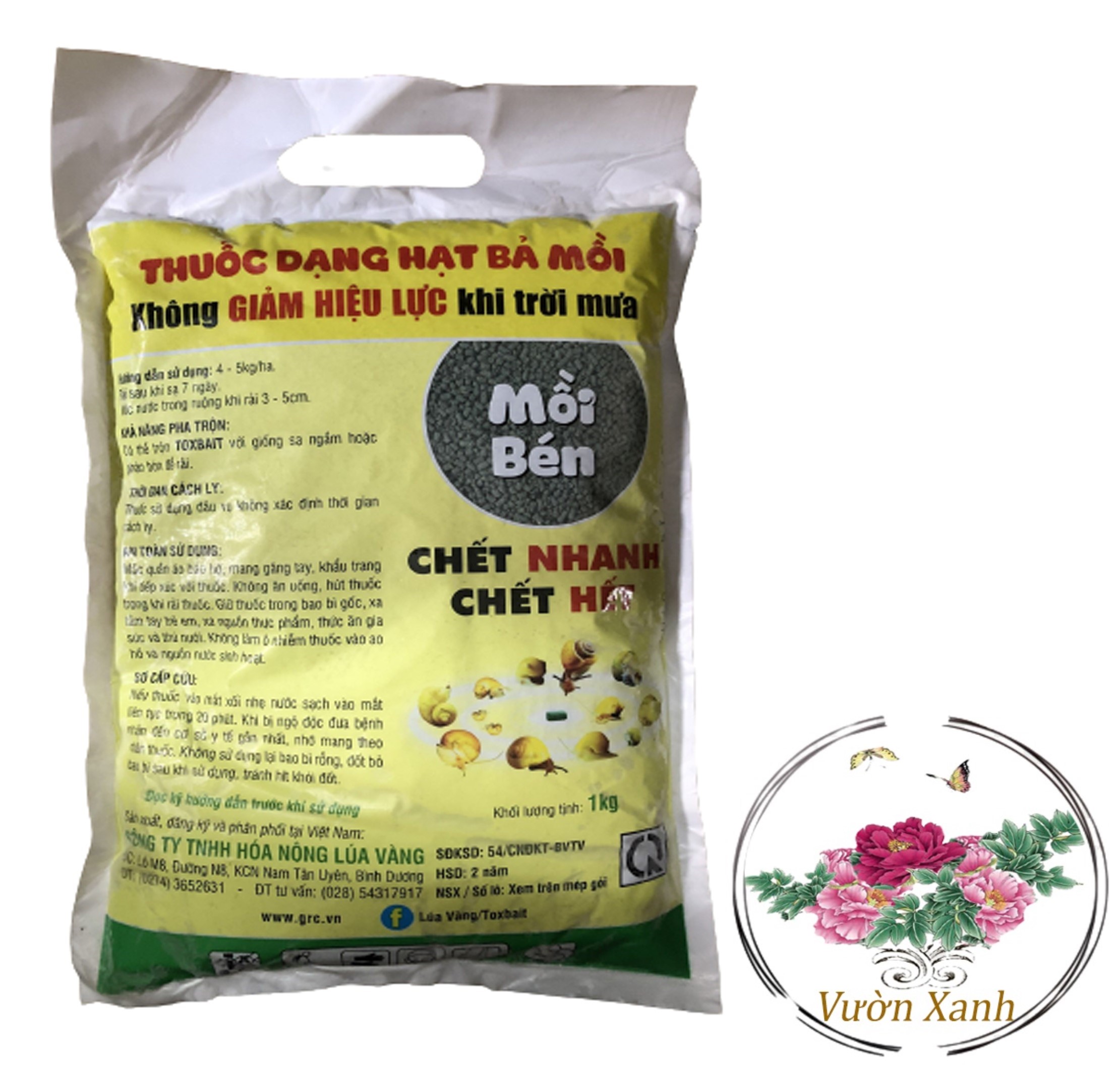 Bả Mồi Ốc Toxbait 120AB - #149B# 1kg