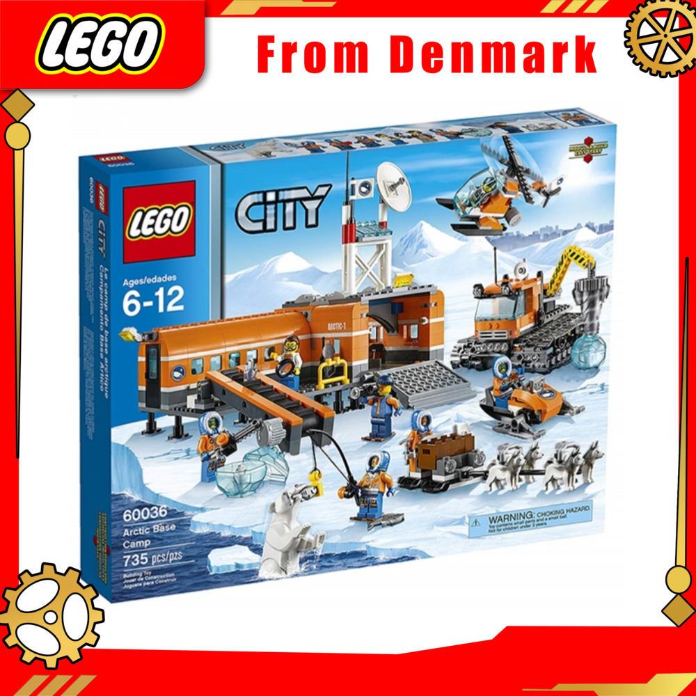 Original LEGO Arctic Base Camp 60036 construction toys (735 pieces) guaranteed genuine Genuine | PH