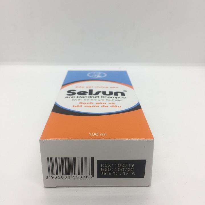 Dầu gội chống gàu Selsun chai 100ml