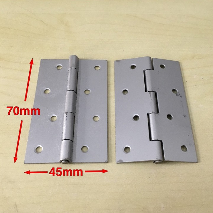 BỘ 6 CÁI 70MM - BẢN LỀ LÁ - BẢN LỀ CỬA 70MM