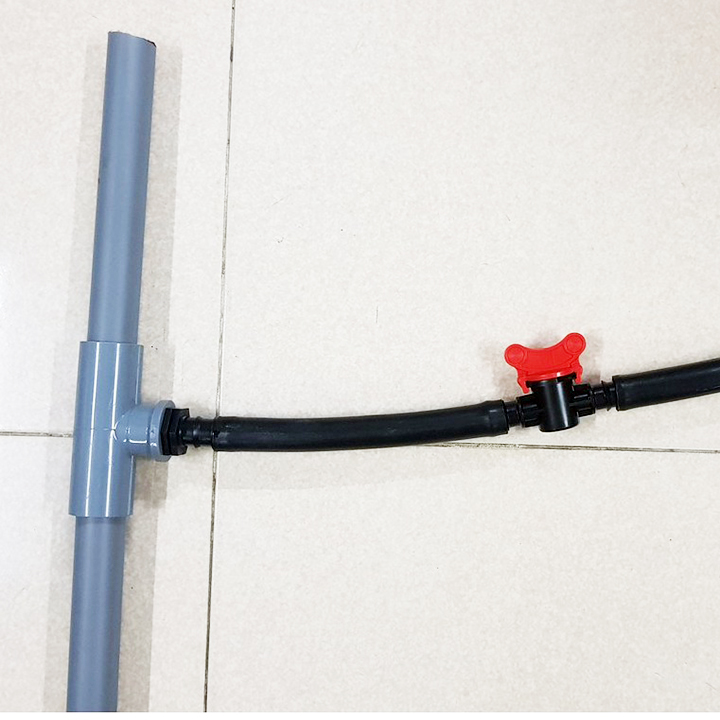 VAN KHÓA NỐI ỐNG LDPE 16-20MM