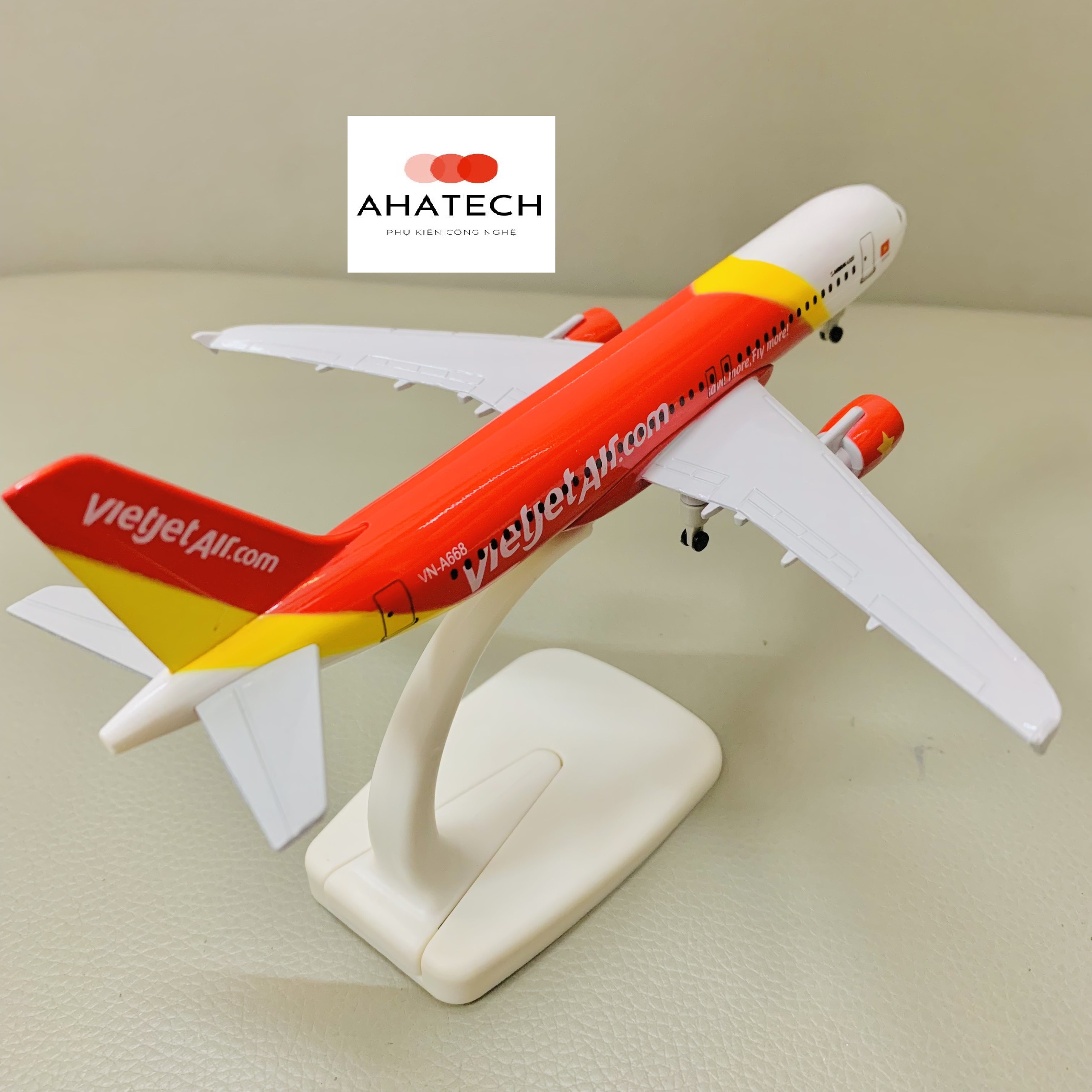 MÔ HÌNH TRƯNG BÀY MÁY BAY VIETJET AIRLINE