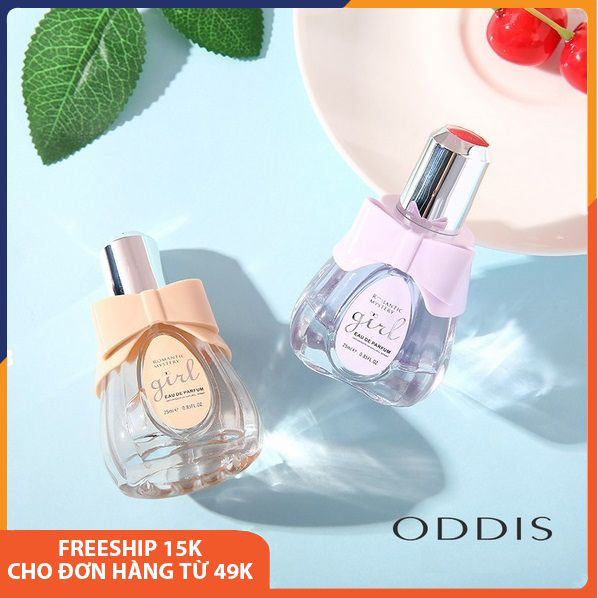 Female Perfume mini fragrant lasting gentle Oddis lasting charming fragrance, bring elegant romantic feeling, sweet smell, shape spray bottle, fragrance gently, perfume women high-grade genuine cheap domestic medium 25ml melystore PN015
