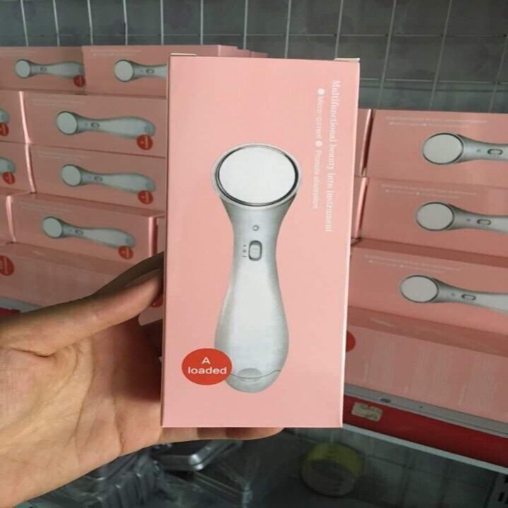 Máy Rửa Mặt và Massager Ion