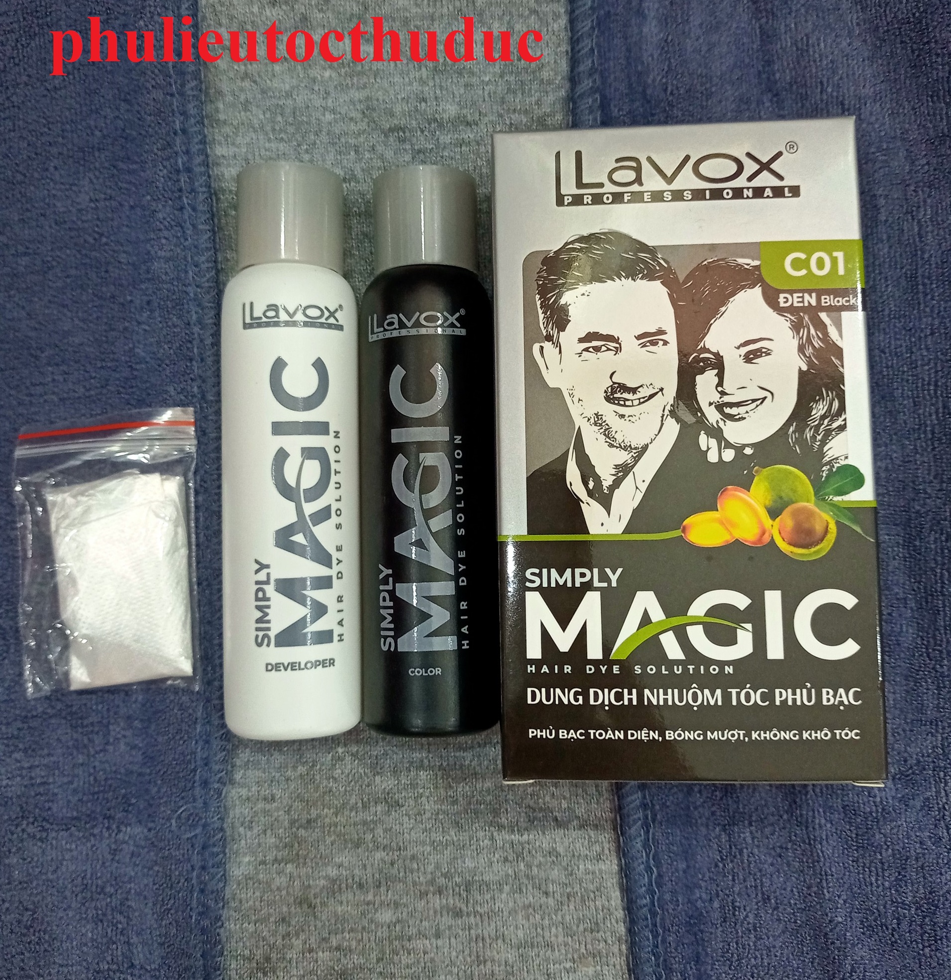 Nhuộm phủ bạc Magic