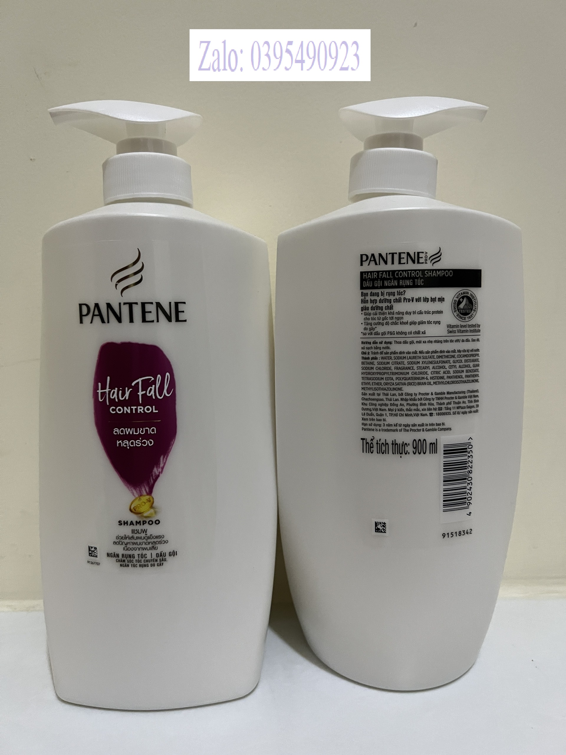 [HCM]Dầu gội Pantene ngăn rụng tóc 1200ml (Mẫu Mới Date 2025)