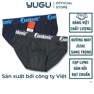Quần lót nam thun lạnh cao cấp JKV5811 quần sịp nam tam giác cạp cao chính hãng Việt Nam quần xì nam sịp nam 5 size 40 - 85kg chuẩn phom YUGU thumbnail