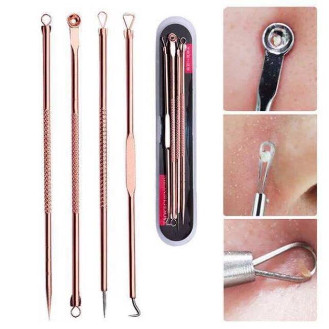 4 PCs professional acne extractor set