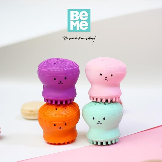 Cọ Rửa Mặt Và Massage Bạch Tuộc
