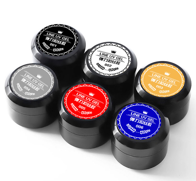 Gel Nhện Trang Trí Móng Line UV Gel 8ml Siêu Mượt