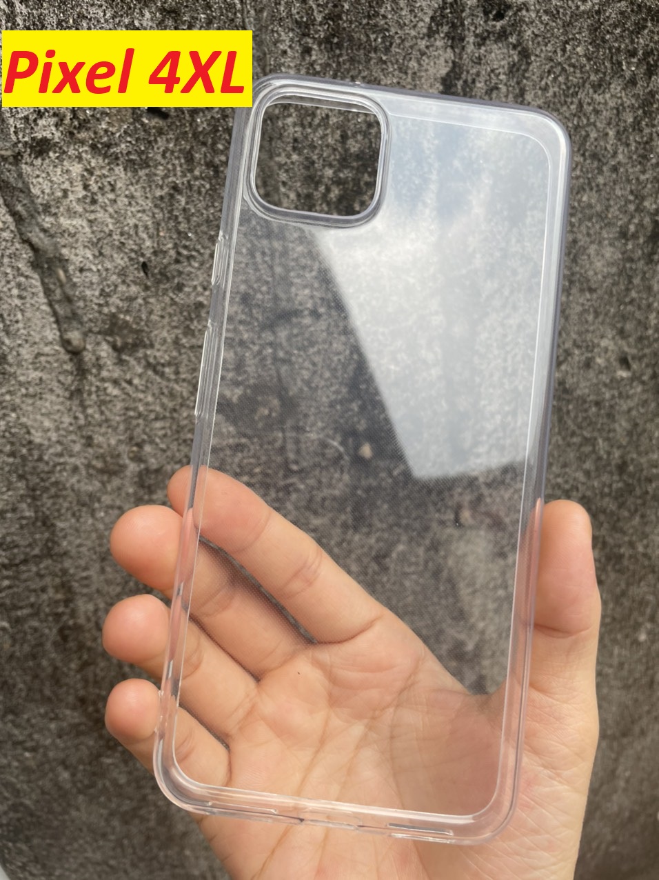Ốp silicon GOR cho Google Pixel 4XL - Silicon hãng Gor có gờ bảo vệ camera